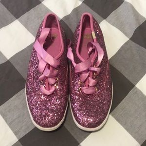 Kate Spade x Keds Glitter shoes